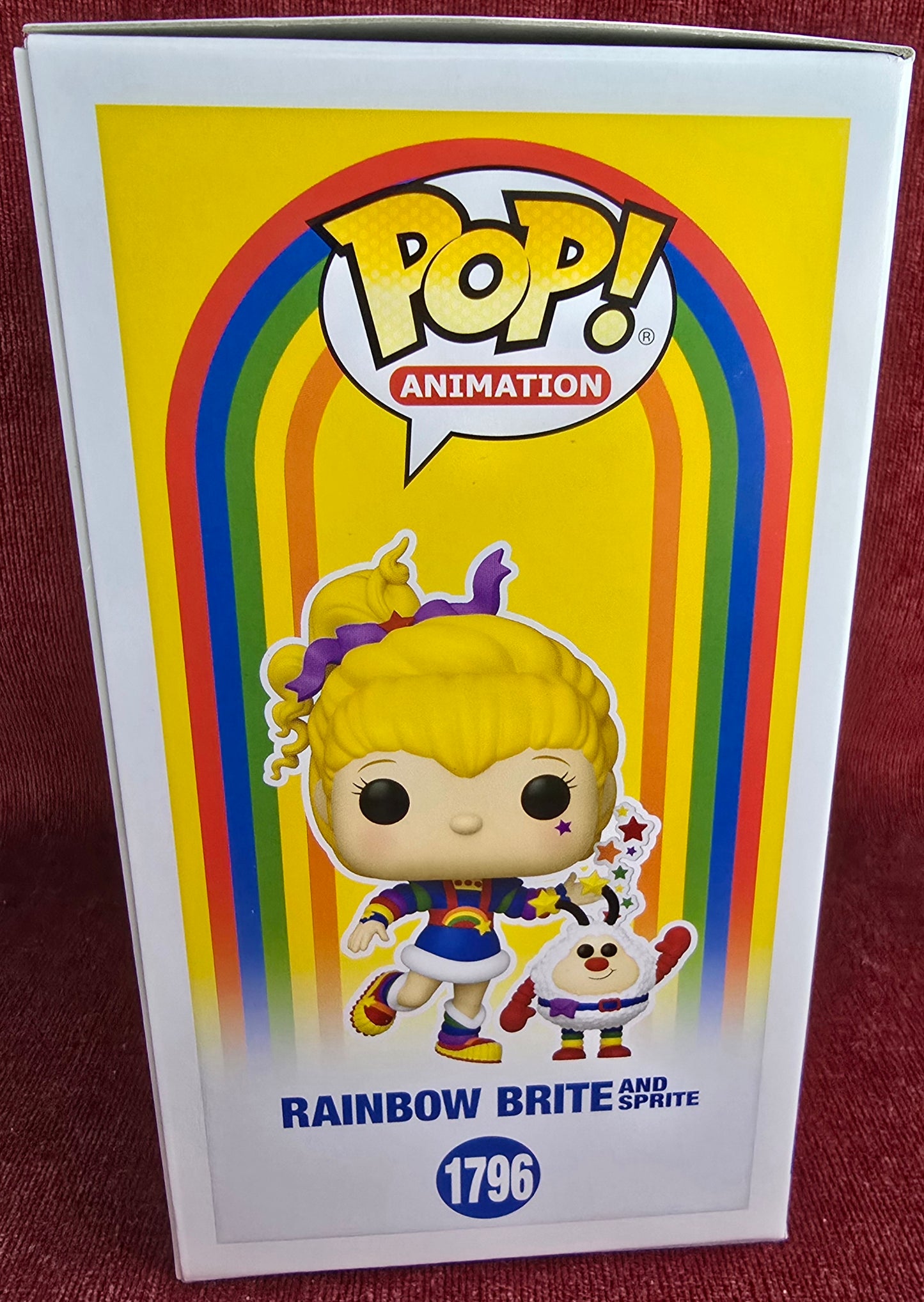Rainbow Brite with Sprite funko # 1796 (nib) With pop protector
