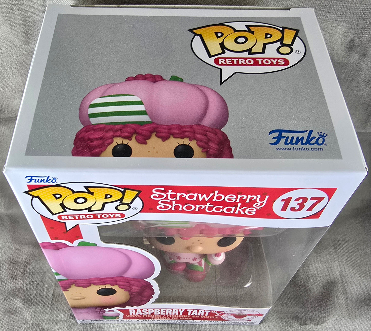 Raspberry Tart Funko #137 (Nib) With Pop Protector