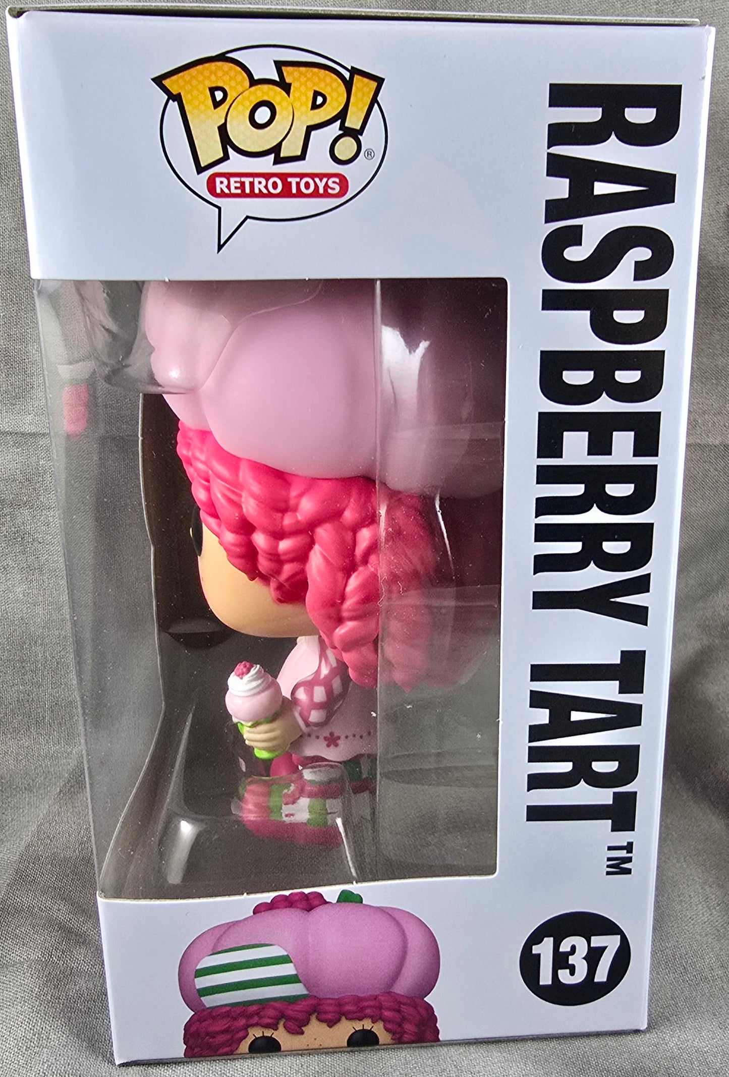 Raspberry Tart Funko #137 (Nib) With Pop Protector