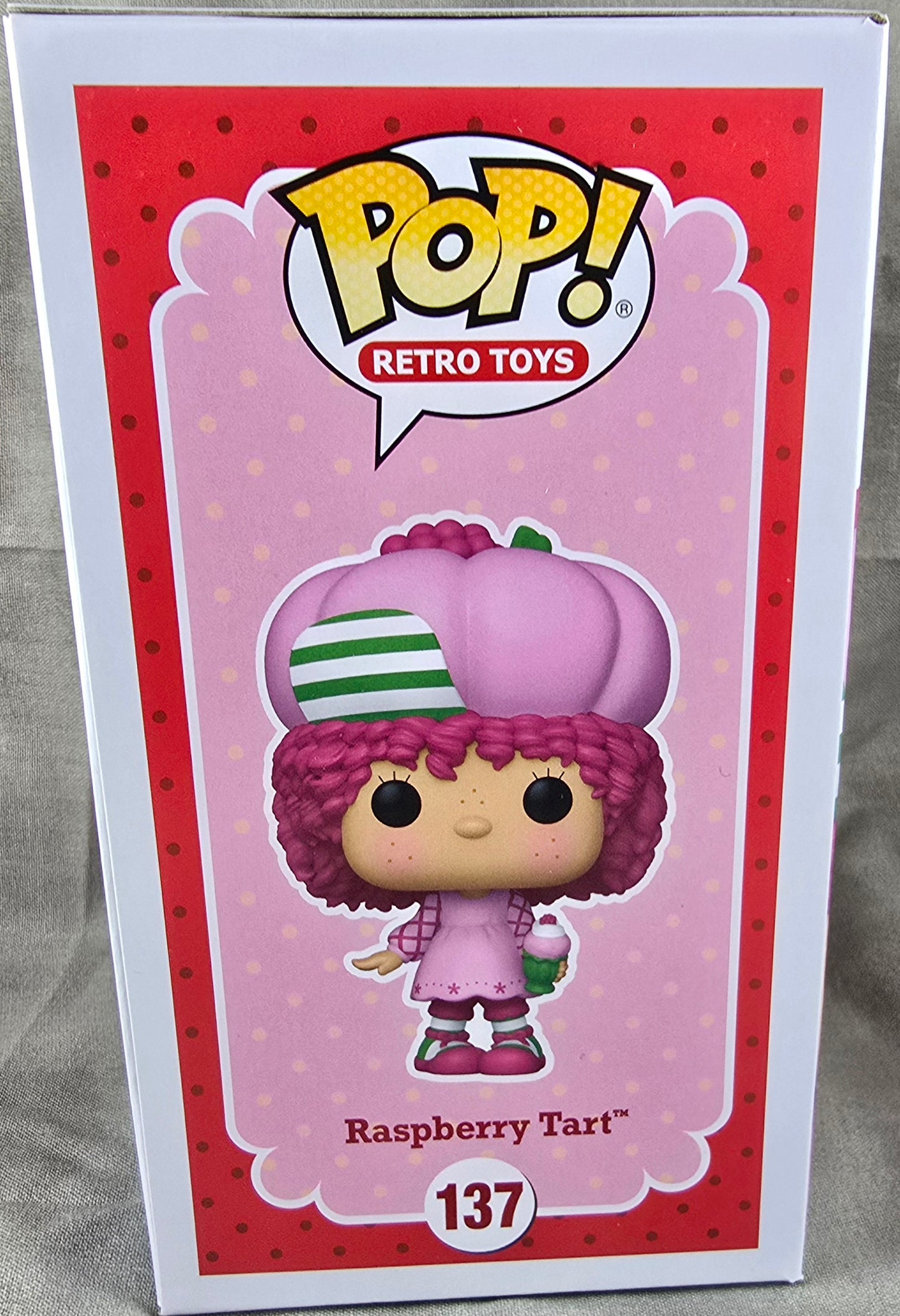 Raspberry Tart Funko #137 (Nib) With Pop Protector