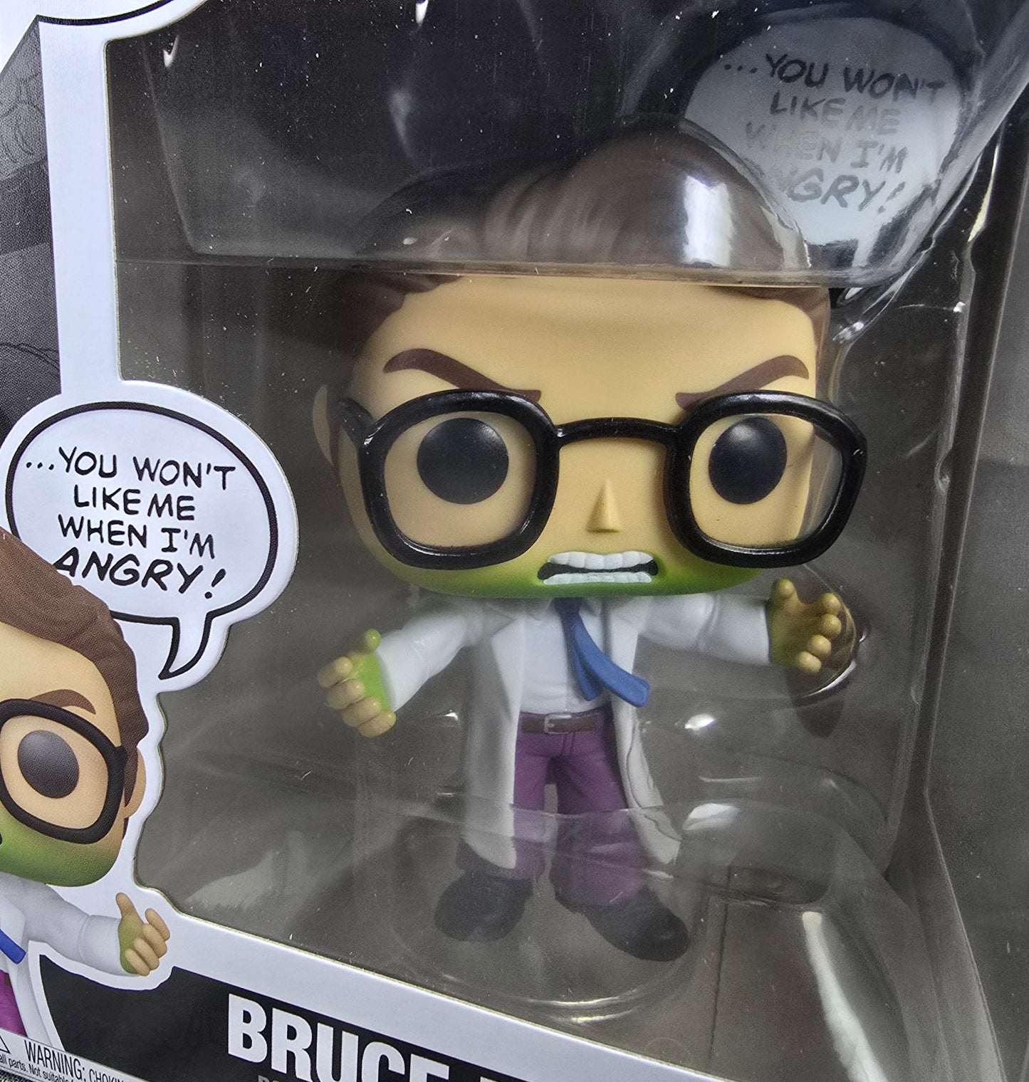 Bruce Banner Funko # 1417 (Nib) With Pop Protector