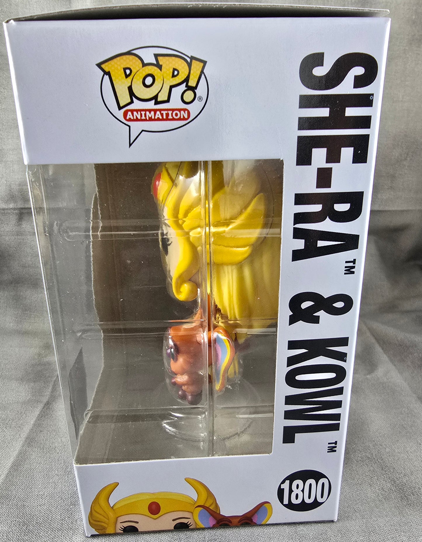 She-ra & kowl funko # 1800 (nib) With pop protector