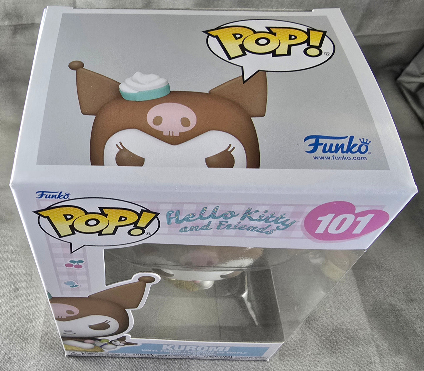 Kuromi 101 funko (nib) With pop protector