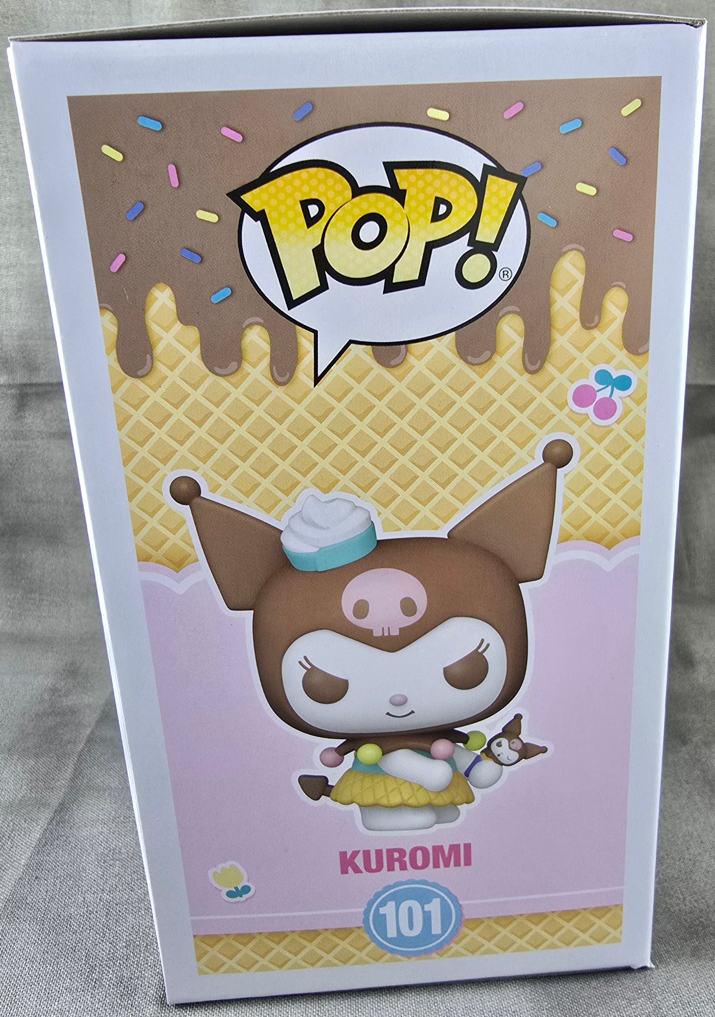 Kuromi 101 funko (nib) With pop protector