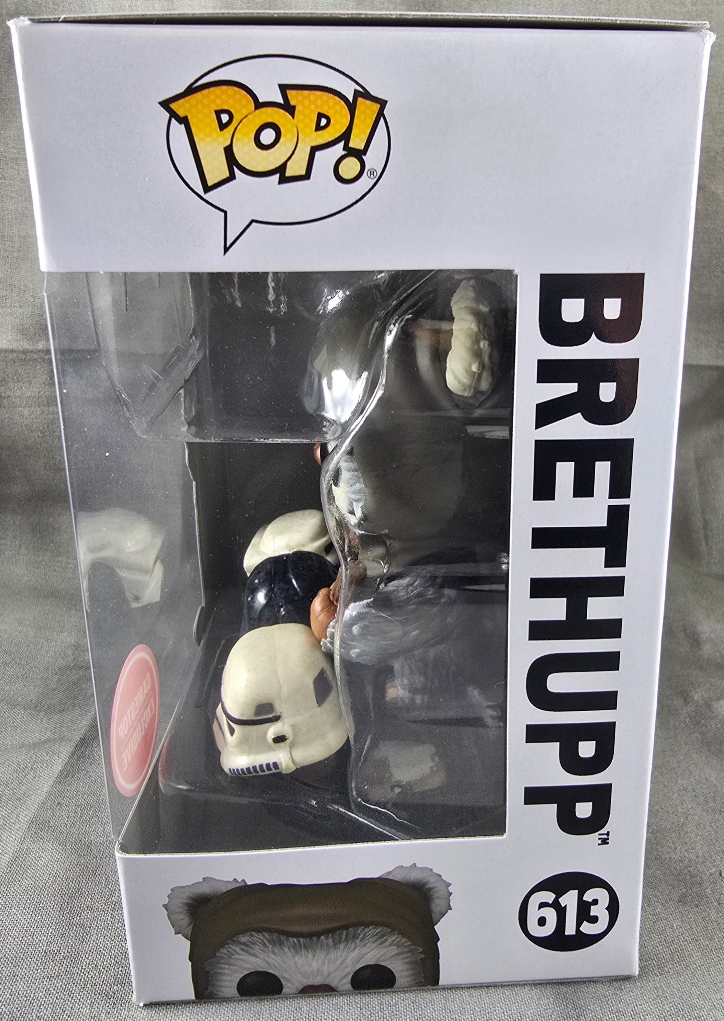 Brethupp gamestop exclusive funko # 613 (nib) With pop protector