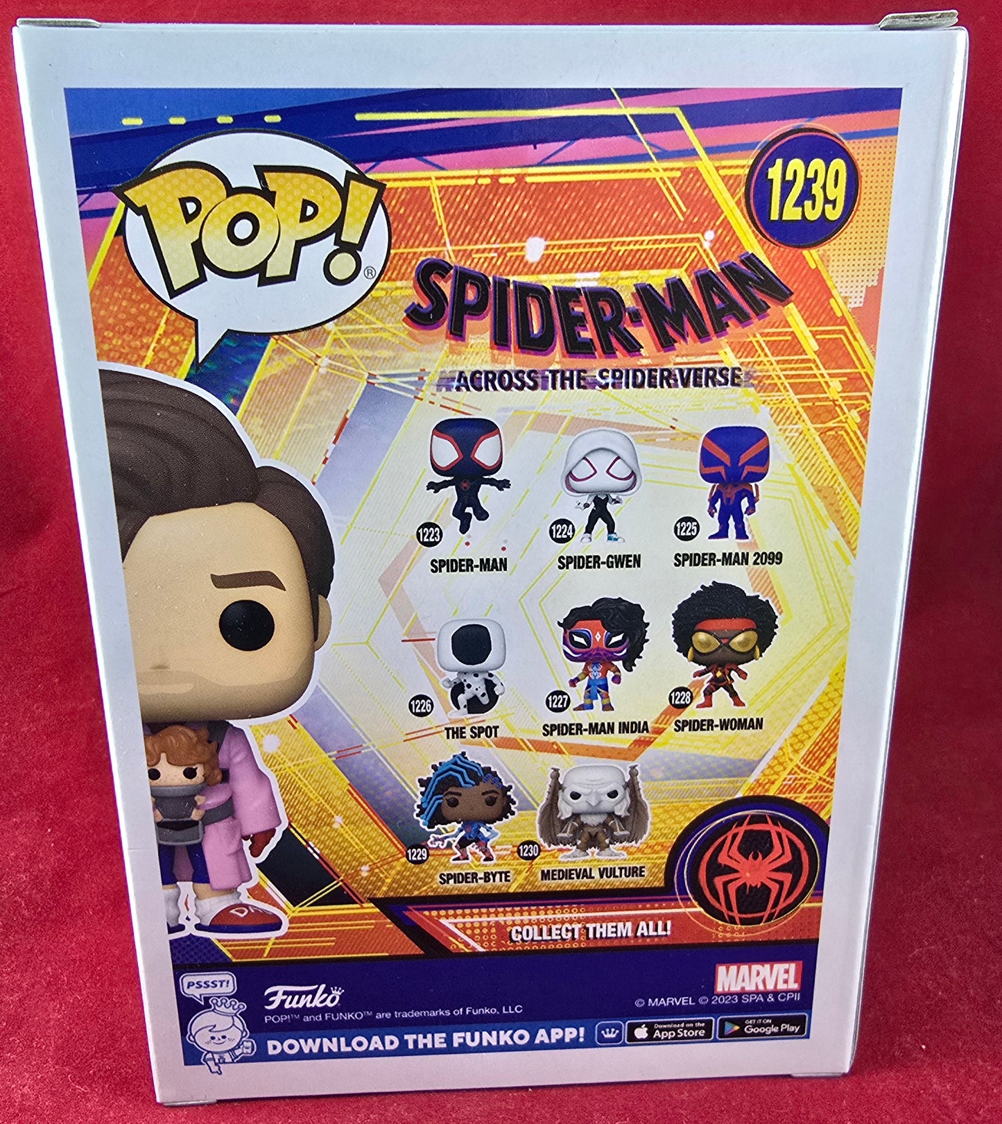 Peter b. Parker & Mayday hot topic exclusive funko # 1239 (nib) With pop protector