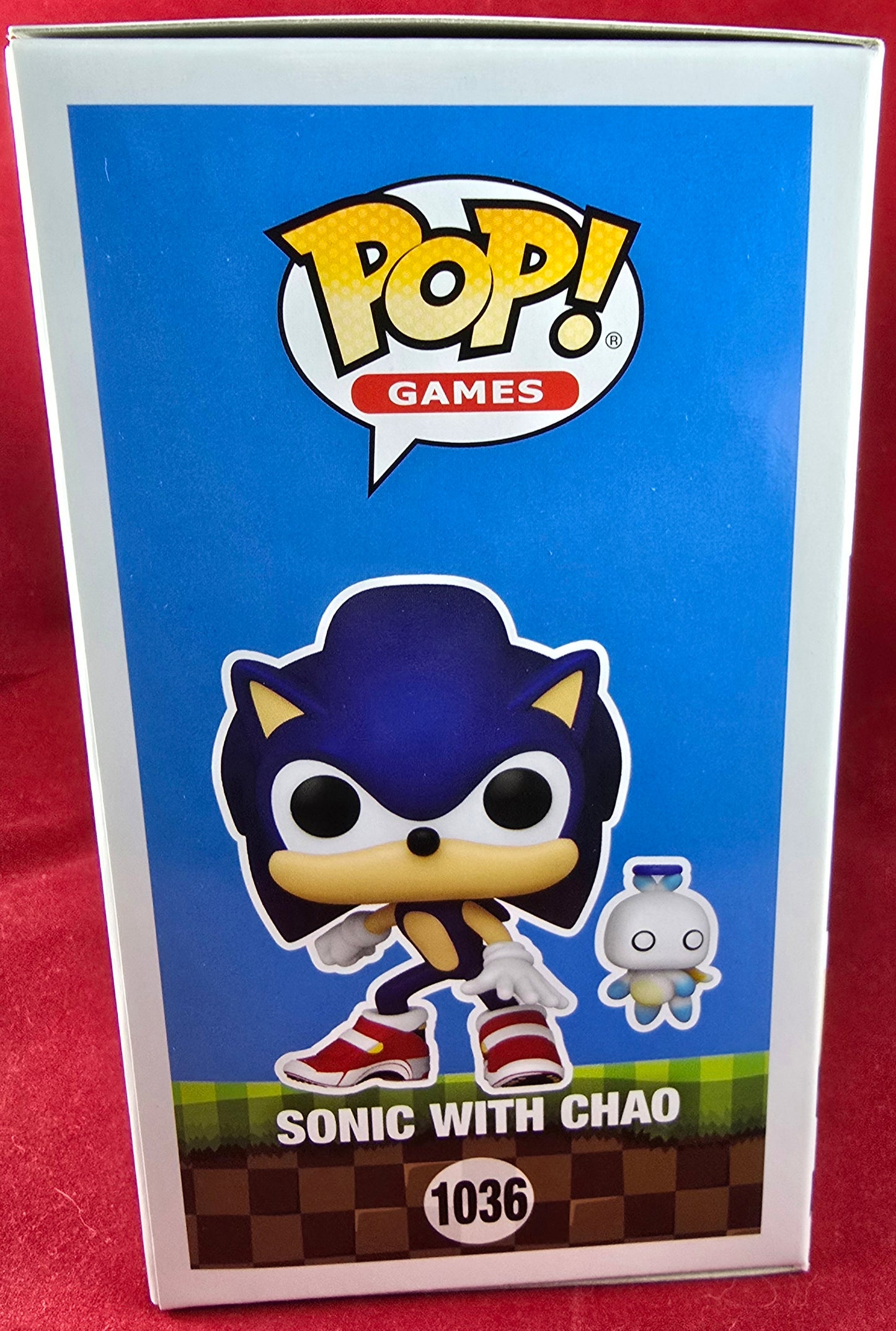 Sonic with Chao funko # 1036 (nib) With pop protector
