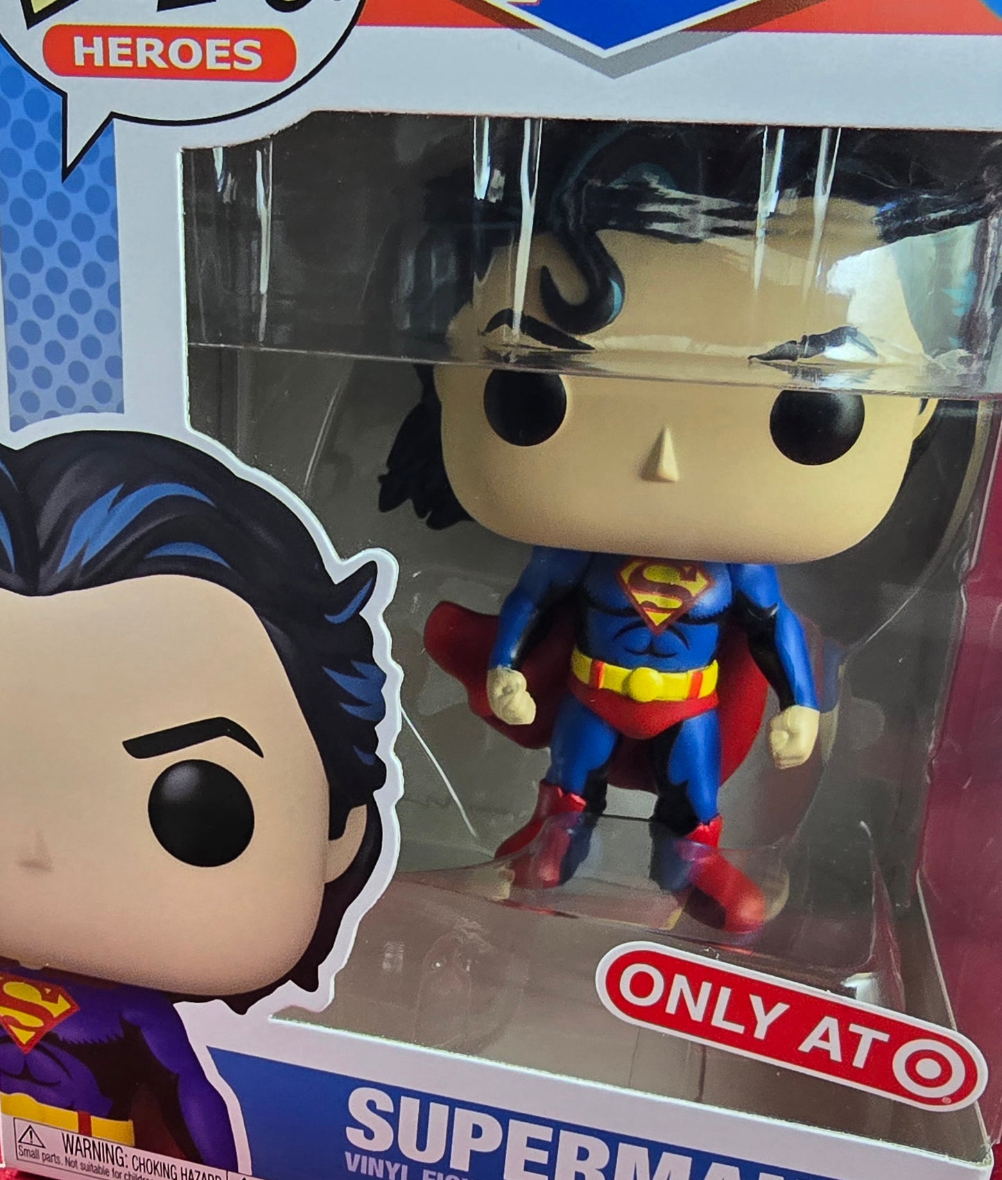 Superman Target exclusive funko # 466 (nib) With pop protector