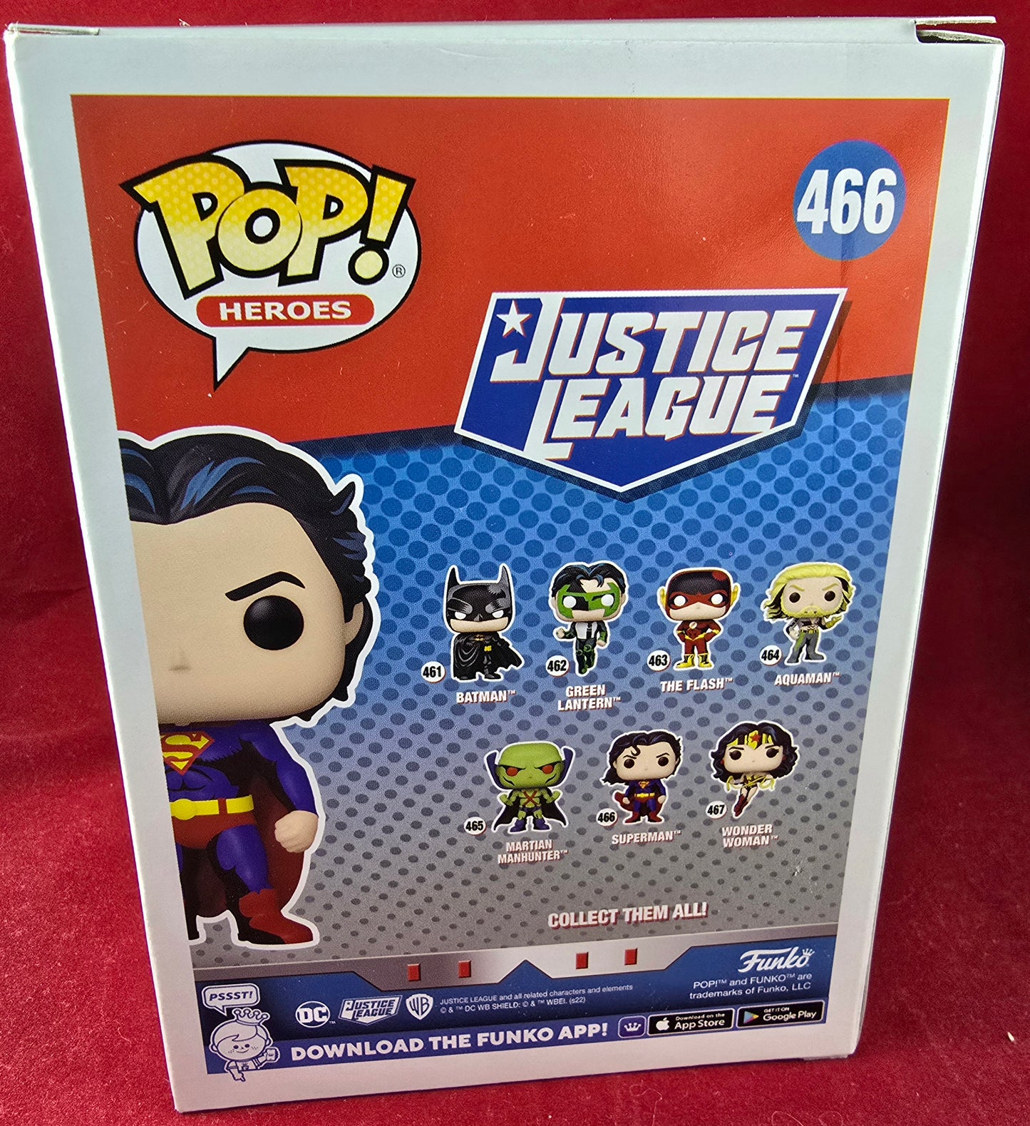 Superman Target exclusive funko # 466 (nib) With pop protector