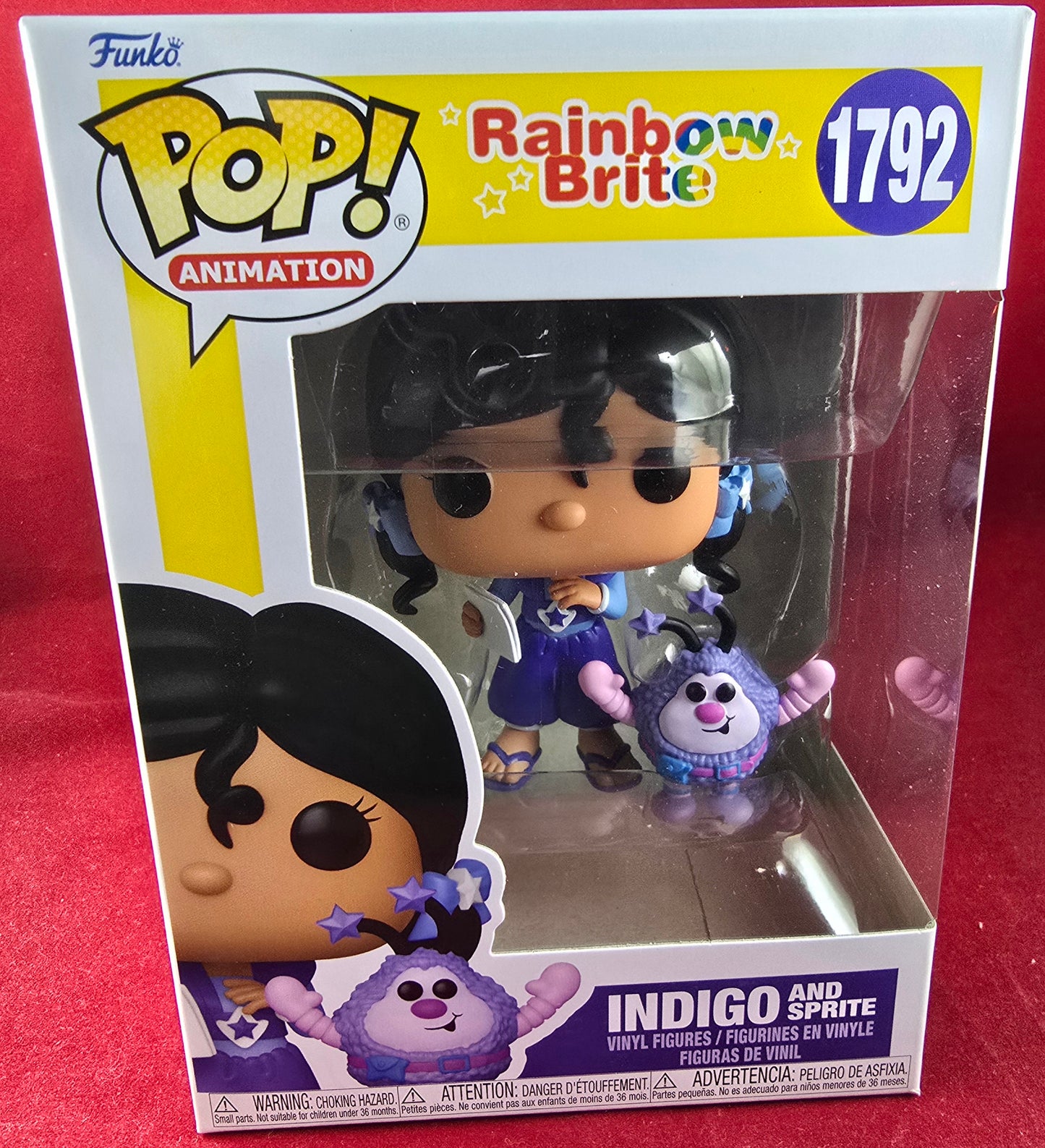Indigo and Sprite funko # 1792 (nib) with pop protector