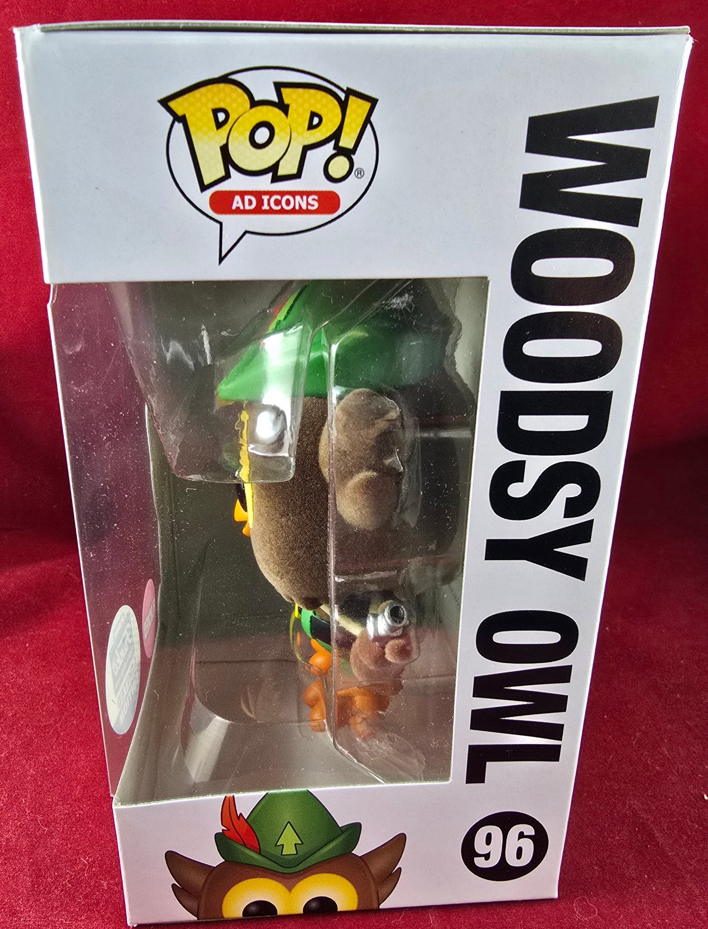 Woodsy owl funko exclusive # 96 (nib) with pop protector
