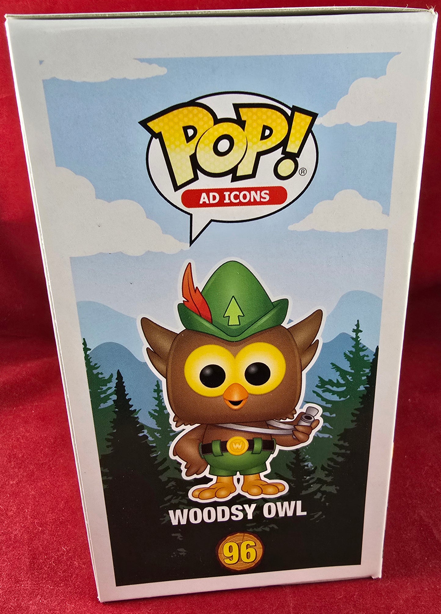Woodsy owl funko exclusive # 96 (nib) with pop protector