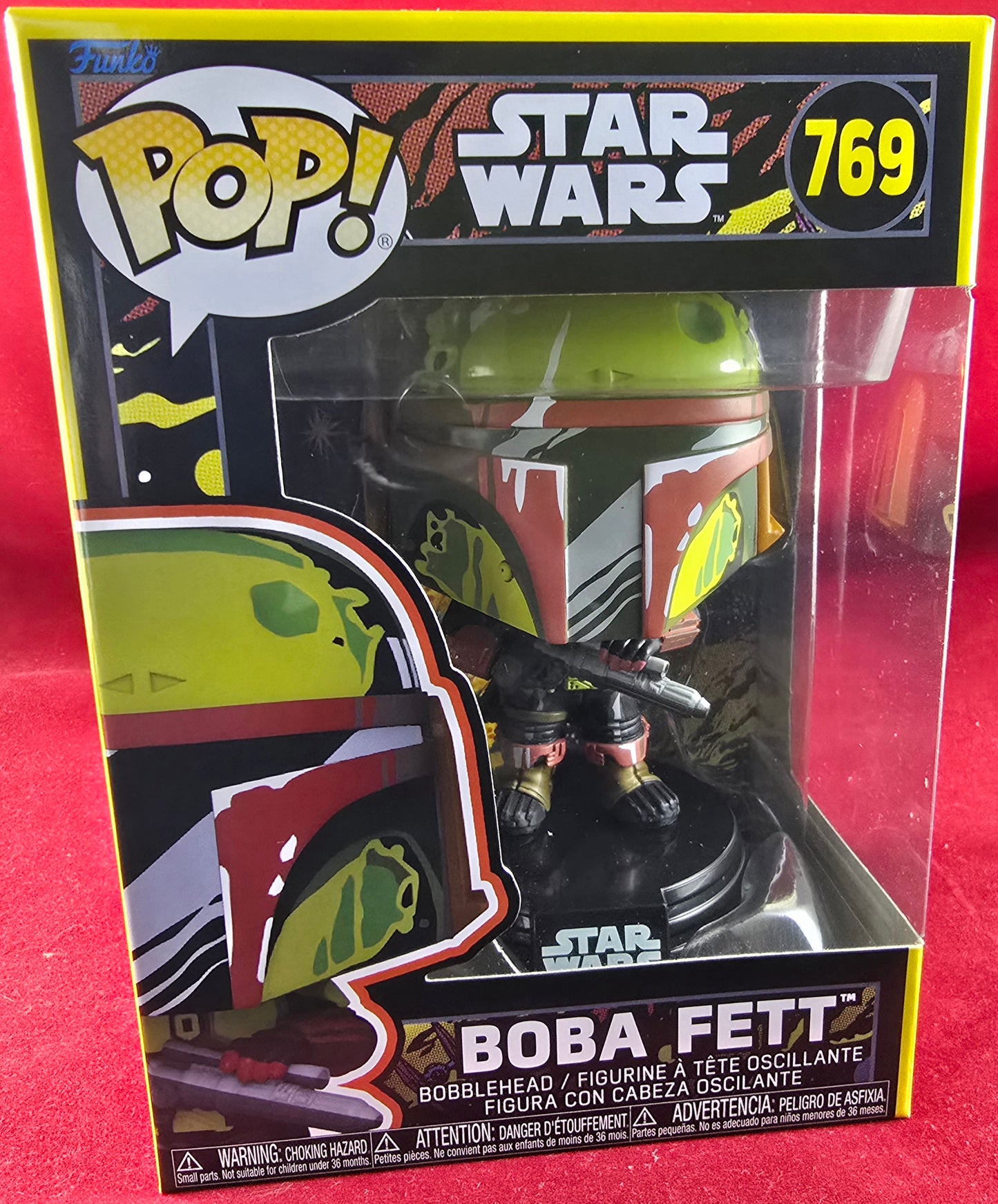 Boba fett funko # 769 (nib) With pop protector