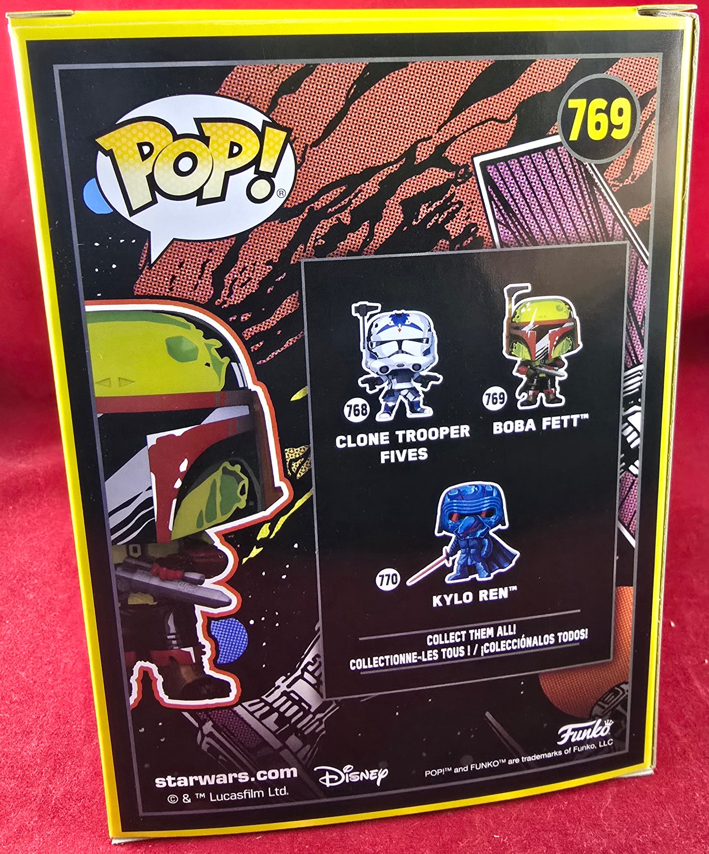 Boba fett funko # 769 (nib) With pop protector