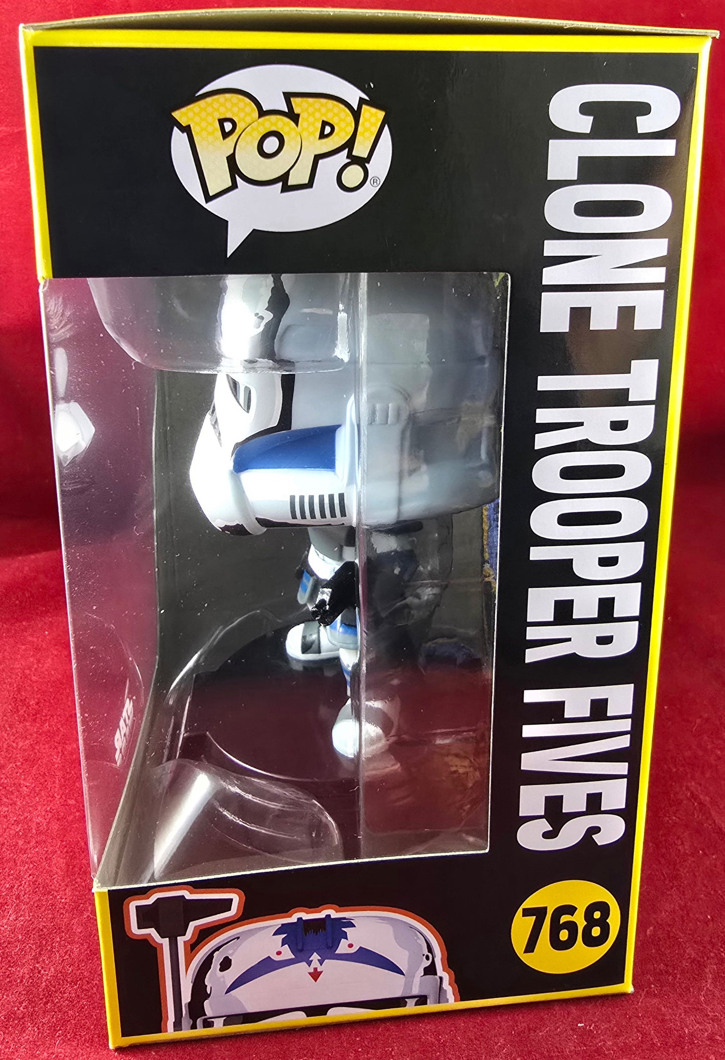 Clone troops fives funko # 768 (nib) with pop protector