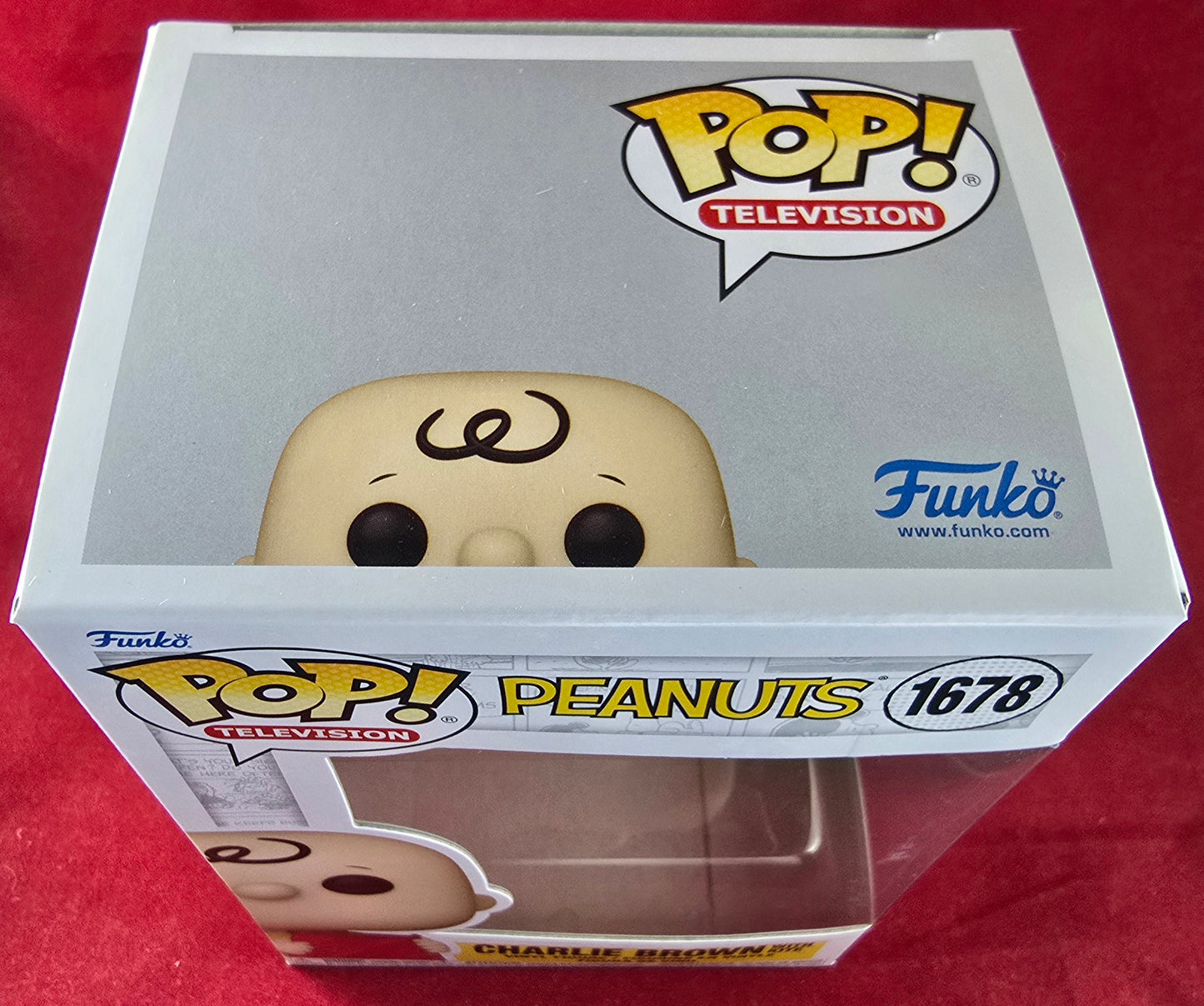 Charlie Brown with Kite funko # 1678 (nib) With pop protector