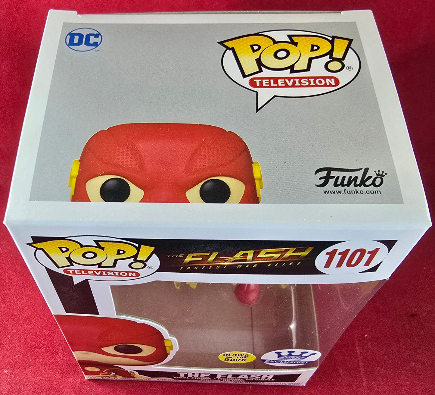 The flash funko exclusive # 1101 (nib) with pop protector