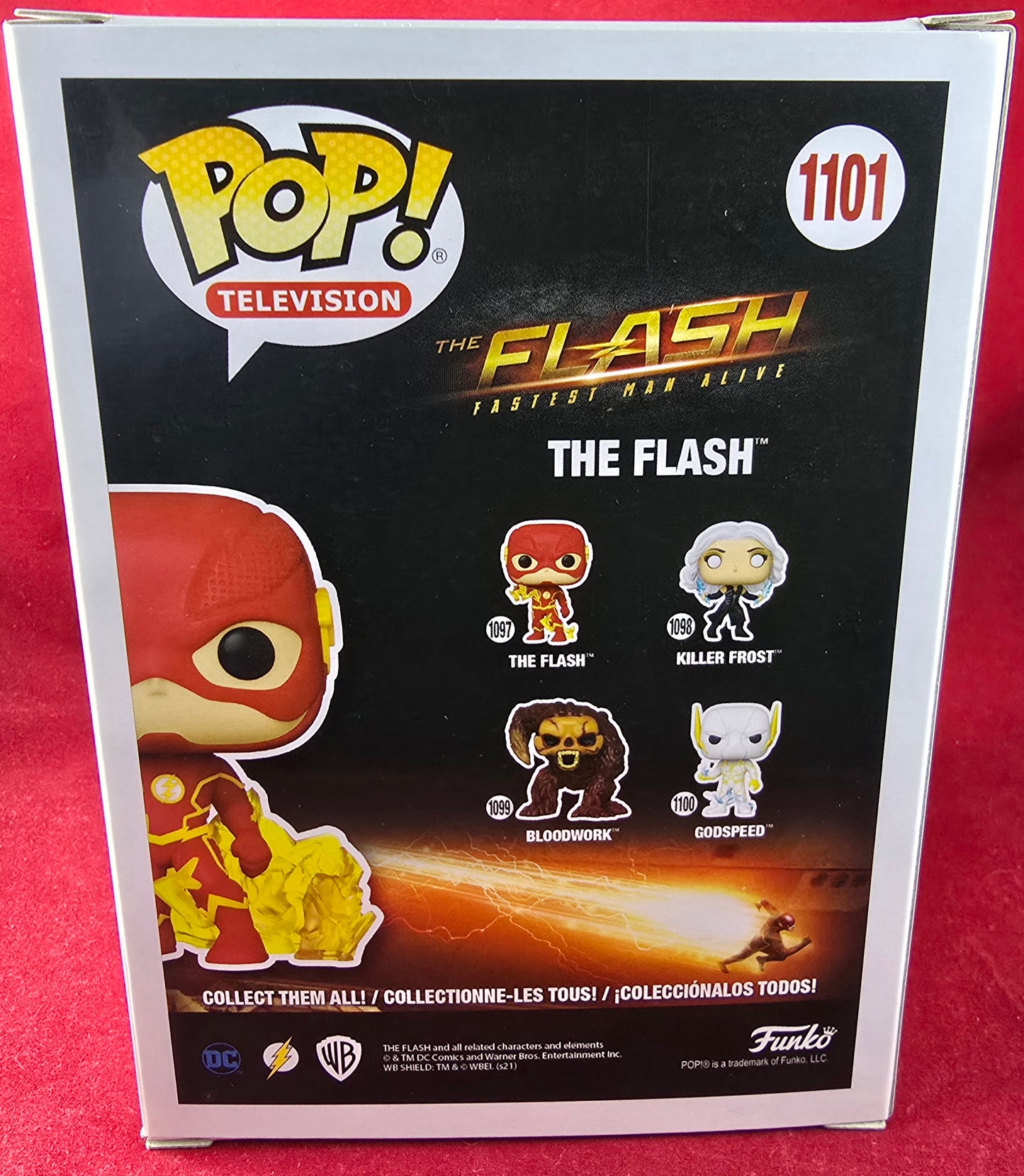 The flash funko exclusive # 1101 (nib) with pop protector