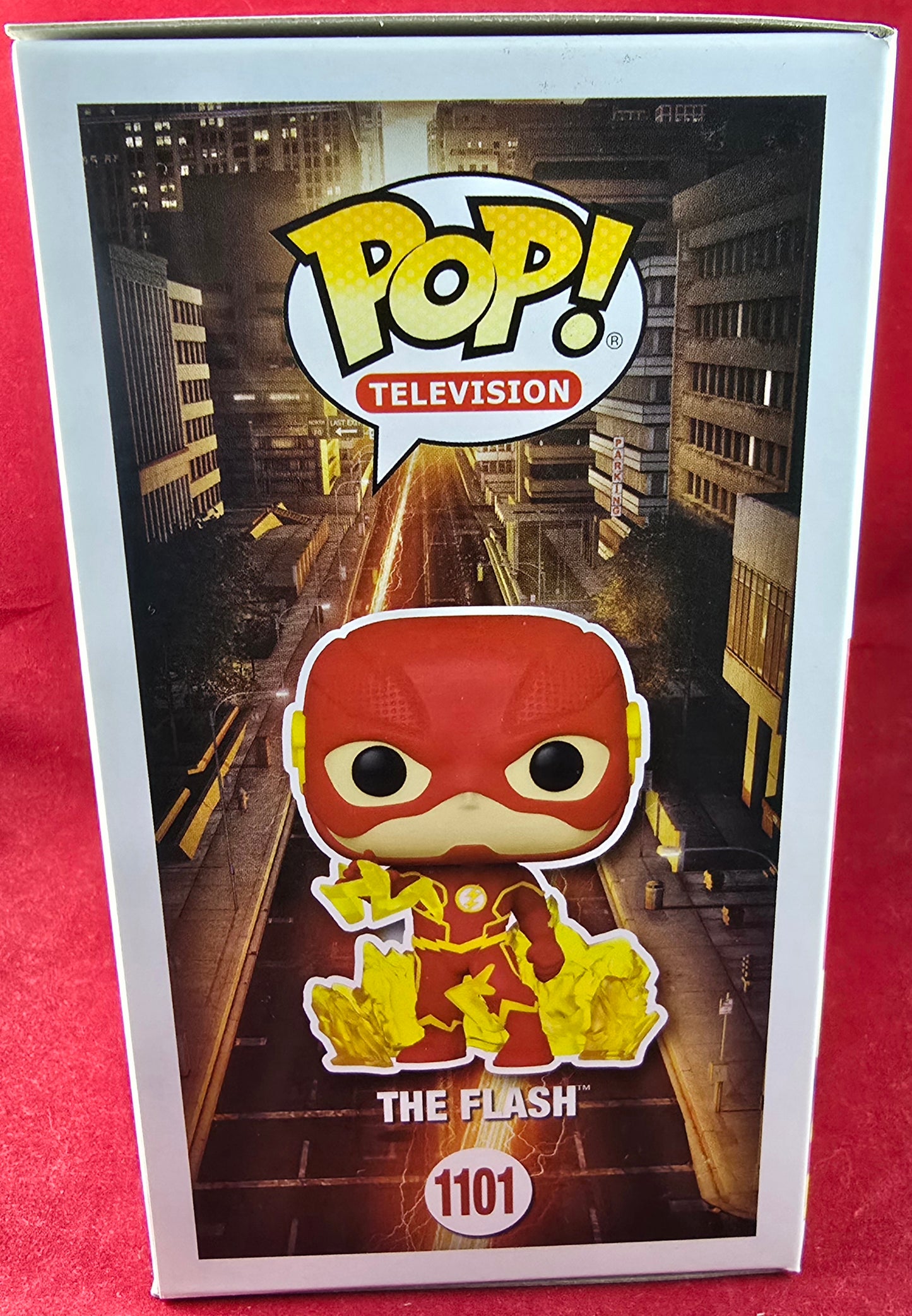 The flash funko exclusive # 1101 (nib) with pop protector