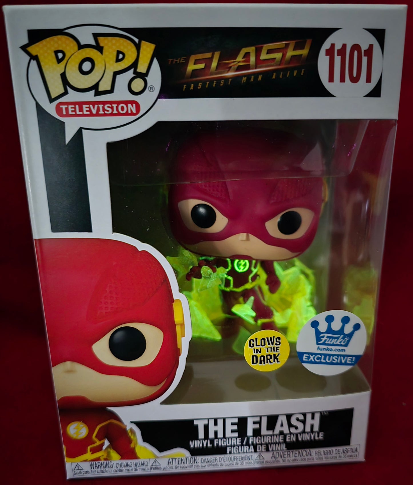 The flash funko exclusive # 1101 (nib) with pop protector