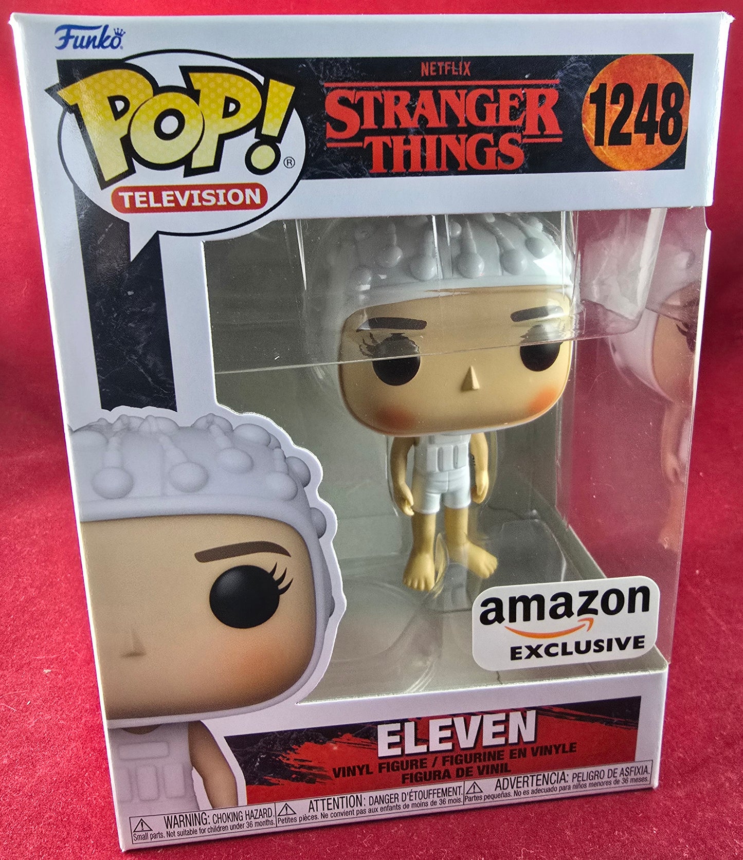 Eleven amazon exclusive funko # 1248 (nib) With pop protector