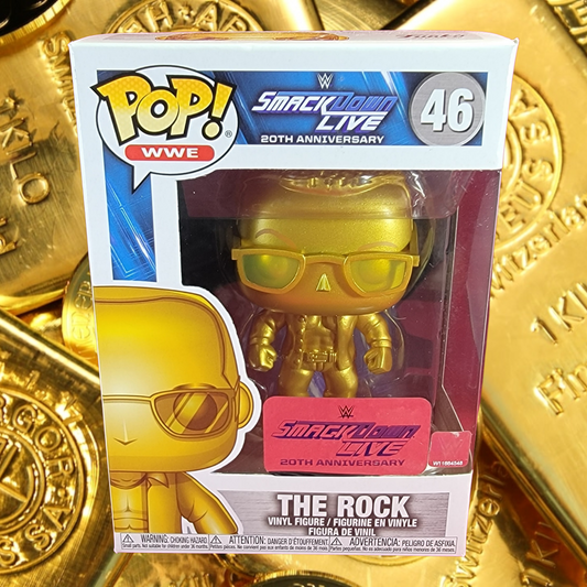 The rock smack down live exclusive funko # 46 (nib)