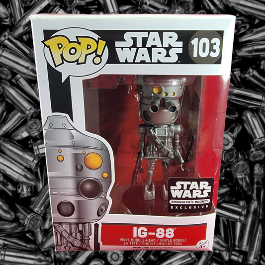 IG-88 smugglers Bounty funko exclusive # 103 (nib)