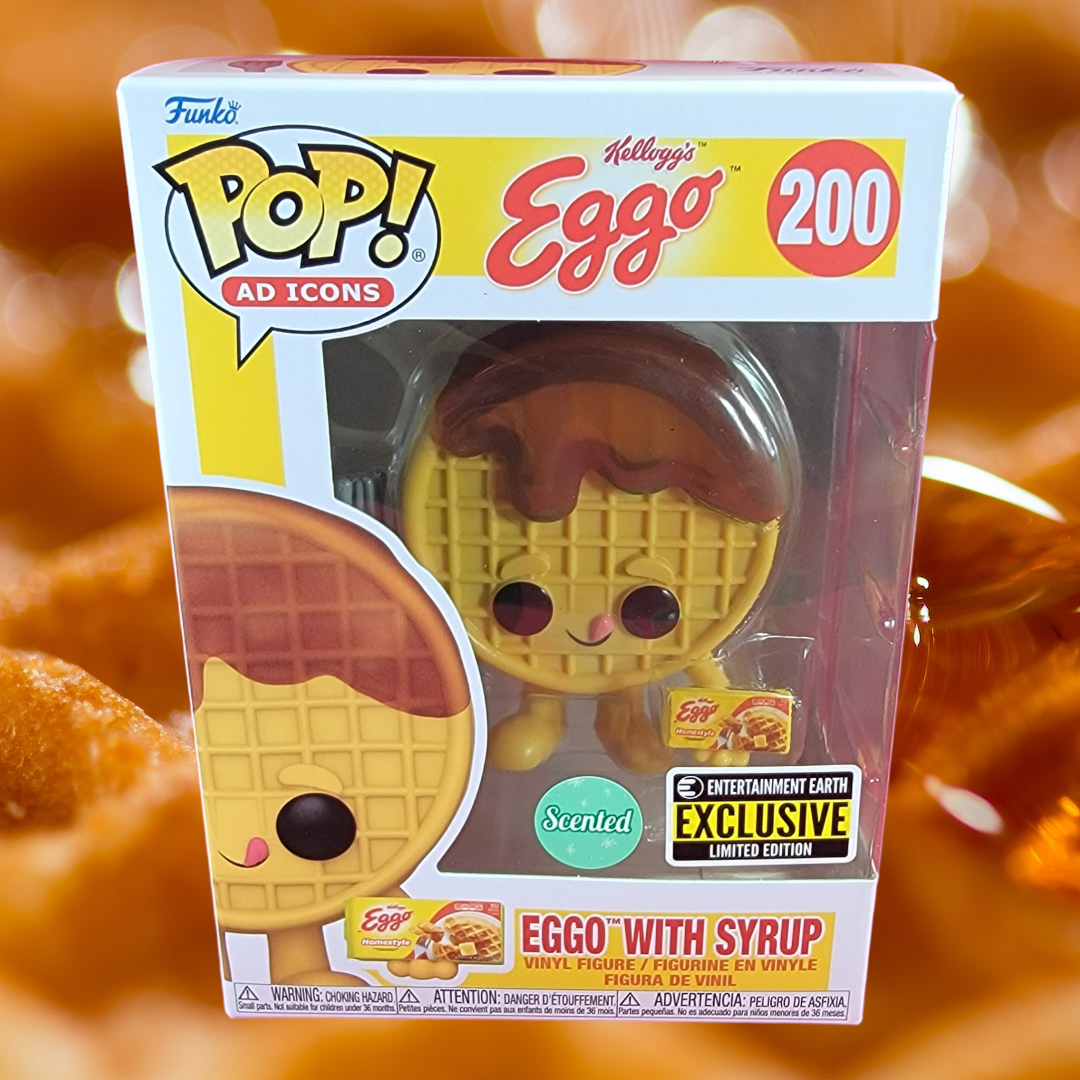 Eggo with syrup entertainment earth exclusive funko # 200 (nib)