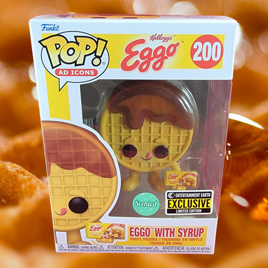 Eggo with syrup entertainment earth exclusive funko # 200 (nib)