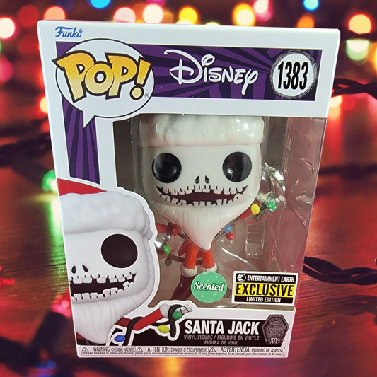 Santa jack entertainment earth funko # 1383 (nib)