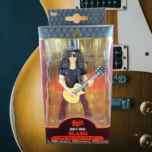 Slash Funko vinyl gold  figure (nib)