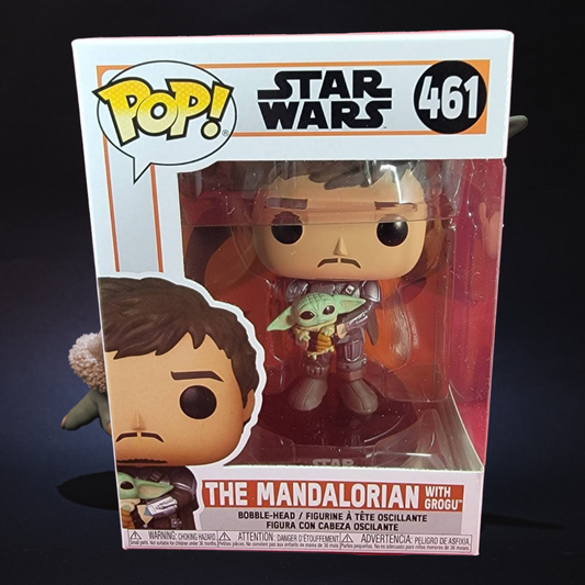 The Mandalorian with grogu funko # 461 (nib)