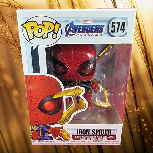 Iron spider funko # 574 (nib)