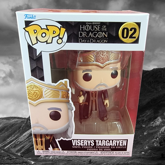 Viserys targaryen funko # 02 (nib)