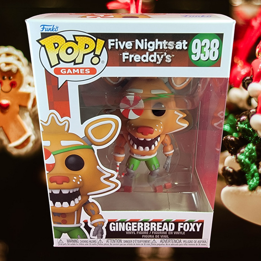 Gingerbread foxy funko # 938 (nib)
