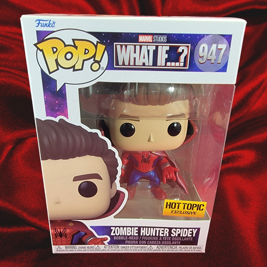 Zombie hunter spidey hot topic exclusive # 947 (nib)