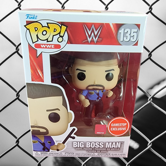 Big boss man gamestop exclusive funko # 135 (nib)