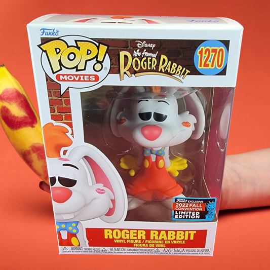 Roger rabbit 2022 fall convention exclusive funko # 1270 (nib)