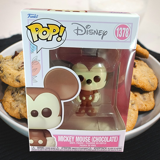 Mickey mouse chocolate funko # 1378 (nib) with pop protector