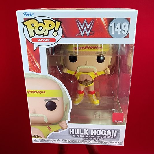 Hulk hogan funko # 149 (nib)
With pop protector