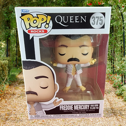 Freddy Mercury, I was born to love you funko # 375 (nib)
With pop protector