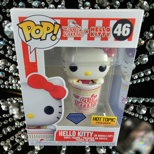 Hello kitty (in noodle cup), hot topic exclusive # 46 (nib)
With pop protector
