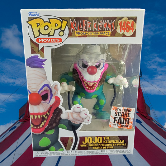 Jojo, the klownzilla scare fair exclusive # 1464 (nib)
With pop protector