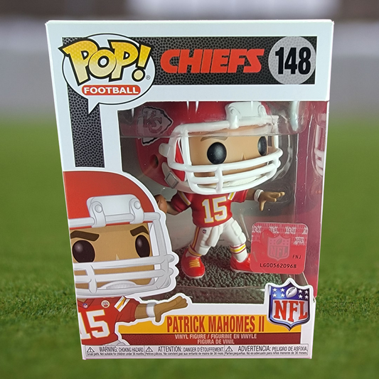 Patrick Mahomes II funko # 148 (nib)
With pop protector