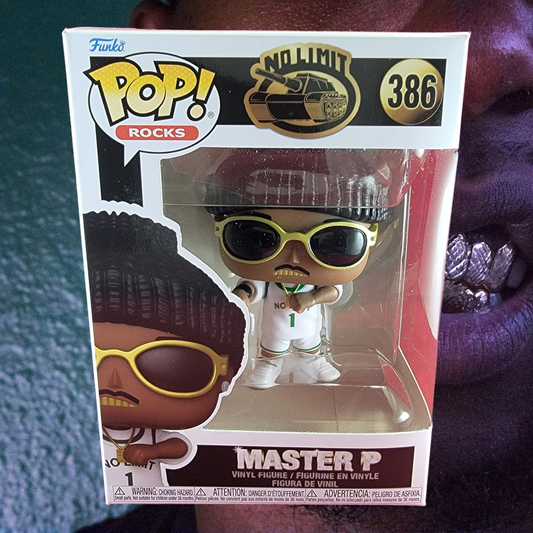 Master P funko # 386 (nib) with pop protector
