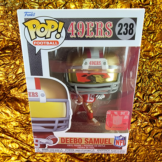 Deebo Samuel funko # 236 (nib)
With pop protector