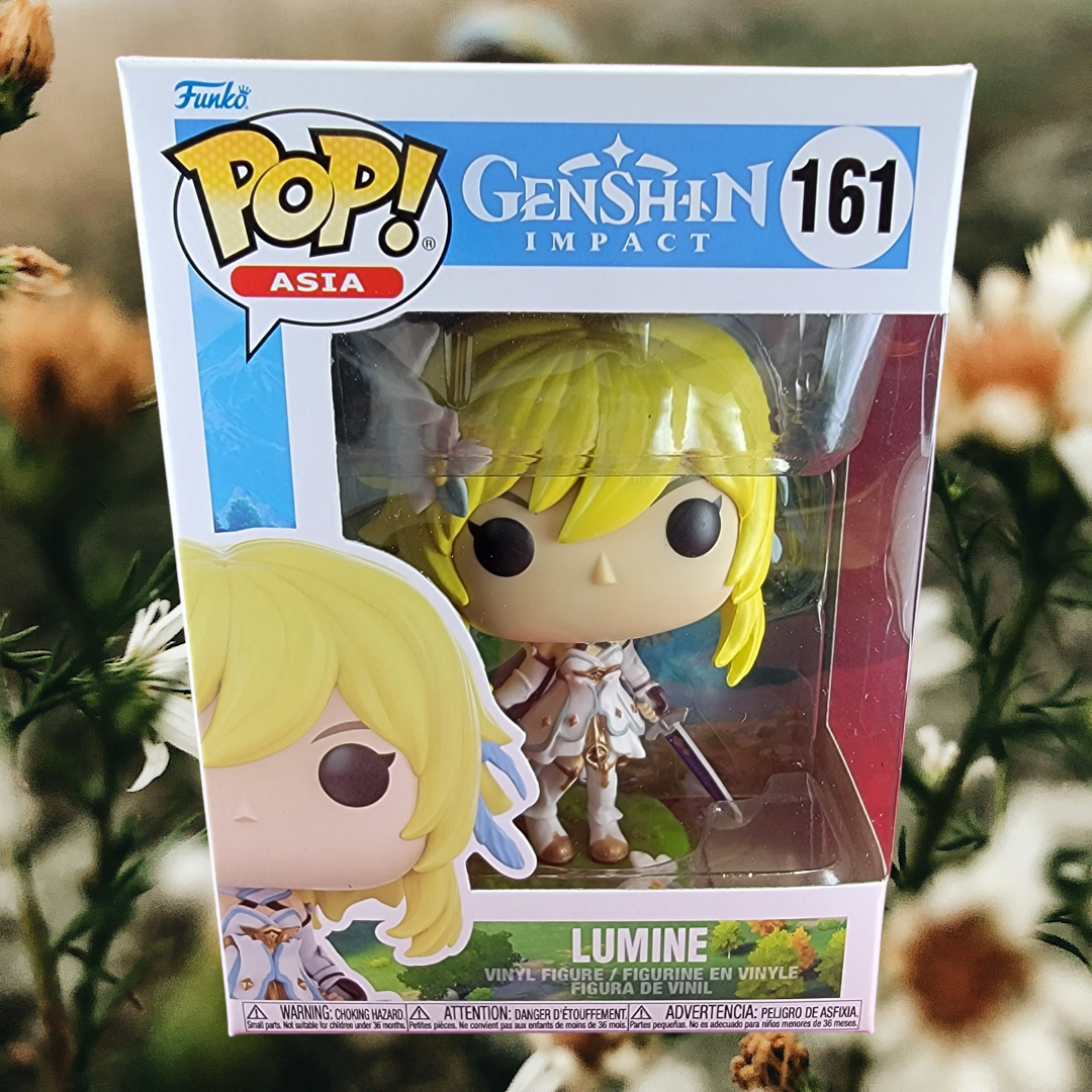 Lumine funko # 161 (nib)
With pop protector