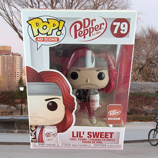 Lil' sweet, Dr. pepper exclusive funko # 79 (nib)
With pop protector