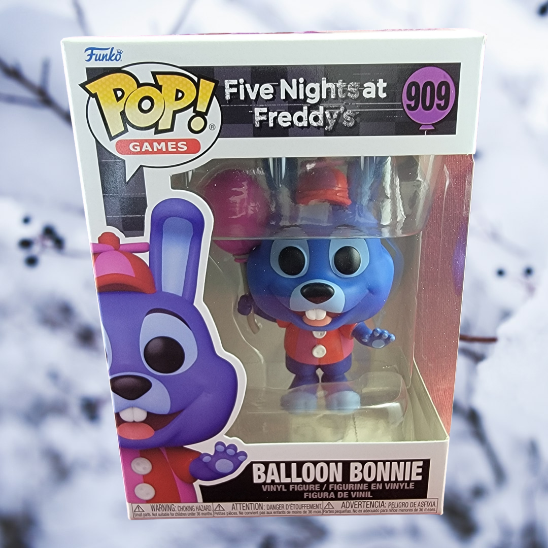 Balloon Bonnie funko # 909 (nib)
With pop protector