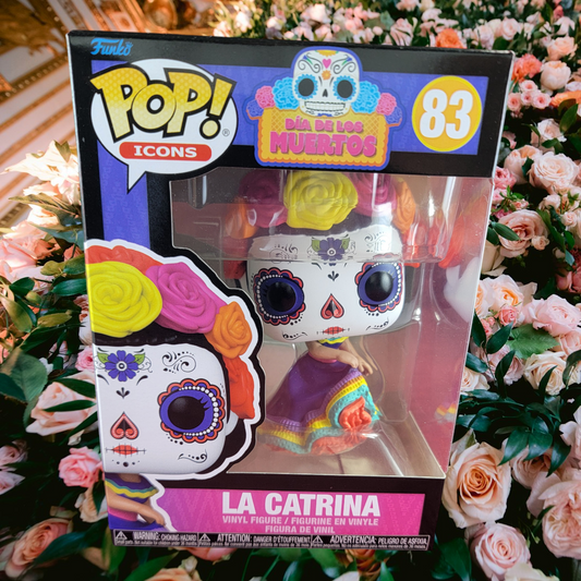 La Catrina funko # 83 (nib)
With pop protector